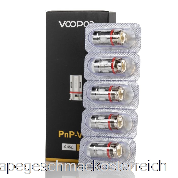 Voopoo PNP-Ersatzspulen 0,45 Ohm PNP-VM3-Mesh-Spulen Vape-Geschmack